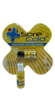 SoreCold packaging with vial